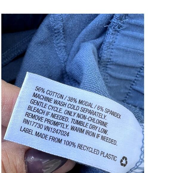 JOY LAB elastic waist, blue pants, women's size S, NWOT - Picture 5 of 6